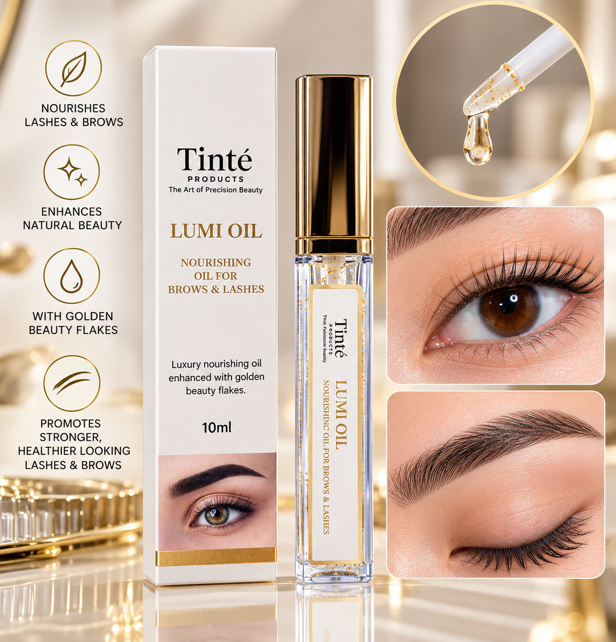 Lumi Oil- Brow & Lash After Care Special Nourishment Oil- Daily Use