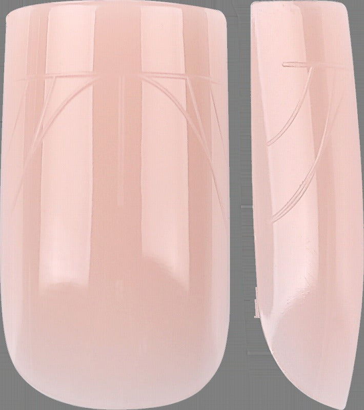 PRO QX TIPS- SHORT SQUARE - BALLET BLUSH - 750 PCS - HALF MATTE - 15 SIZES - PRO GUIDE LINES- BUY 3 FREE 1 Copy Copy