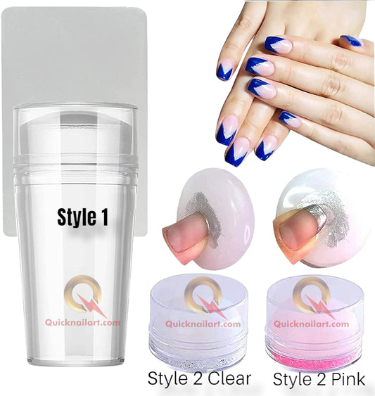 Refill Tips Stiletto #4,#5,#6- CLEAR BUY 10 FREE 4