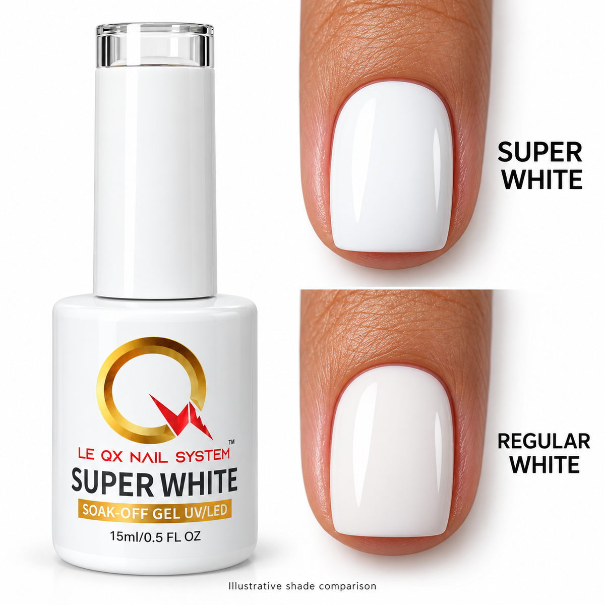 Super White Gel 0.5oz - BUY 10 FREE 4