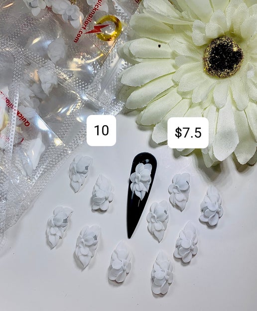 3D Flowers Handmade Acrylic