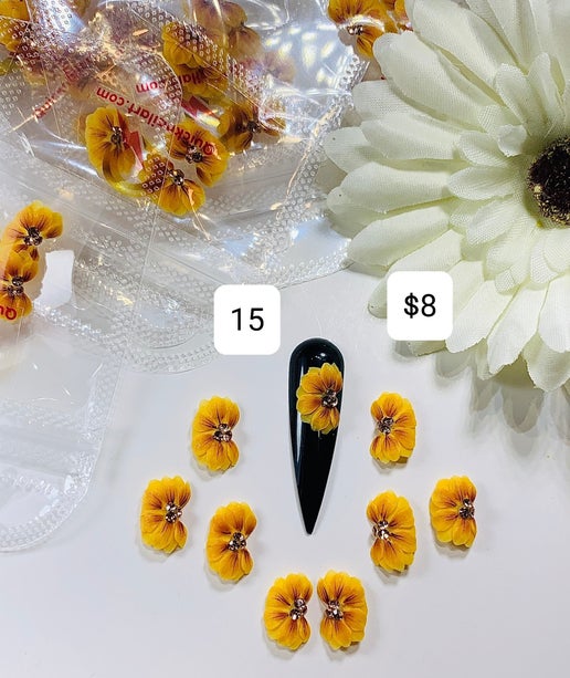 3D Flowers Handmade Acrylic