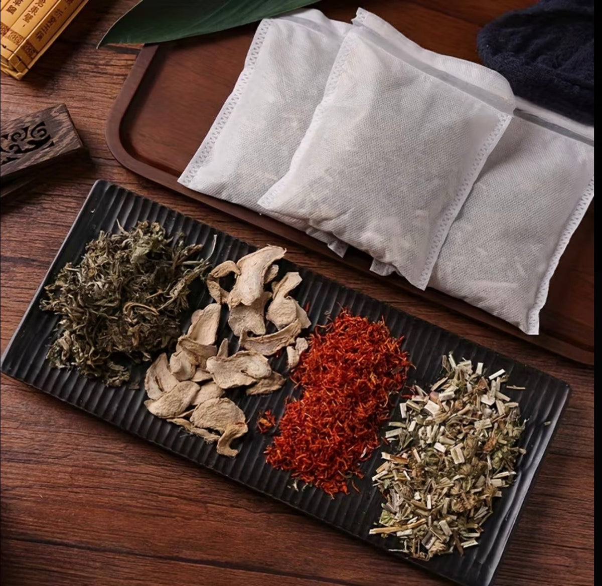 Herbal Foot Soak - Large - Combine 12 Natural Healthy Essences- Bag Of 10
