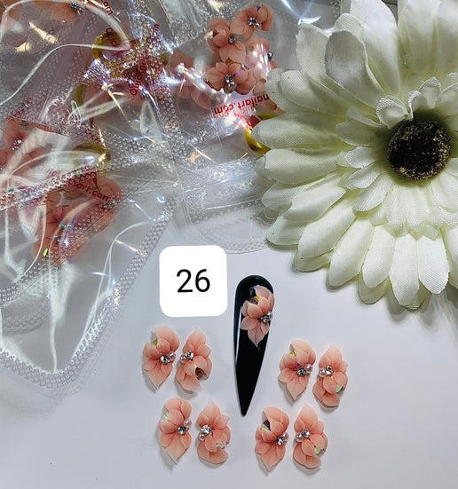 3D Flowers Handmade Acrylic
