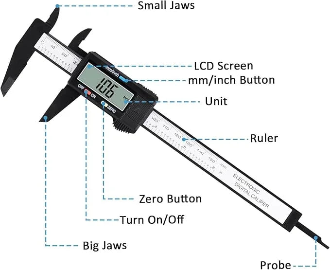 BROWS MAPPING RULER - DIGITAL- BATTERY
