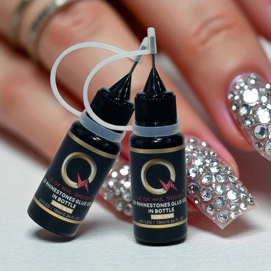 3D Pro Diamond Gel Glue in a Bottle with needle tip- Easy application & seal edges