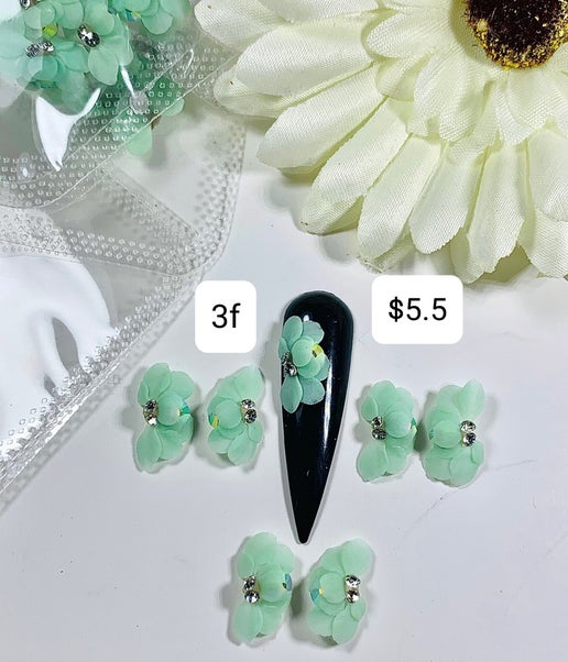 3D Flowers Handmade Acrylic