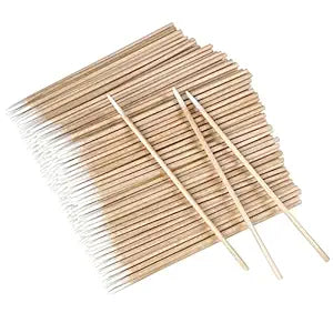 Bamboo Cotton Swabs- Brow Tinting Detail Cleaning Swabs