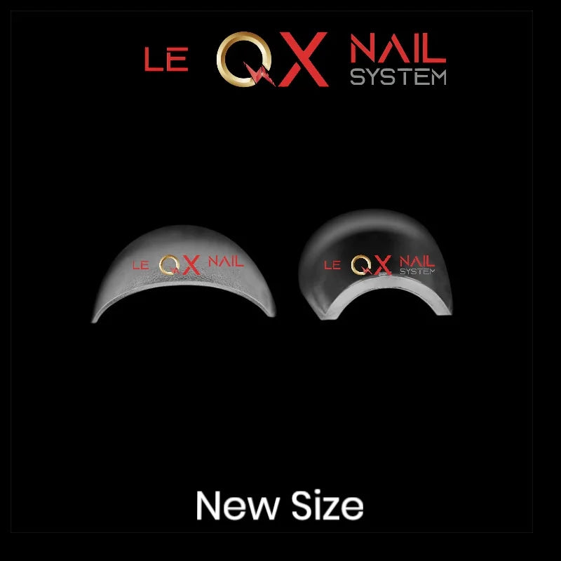 QX SOFT GEL TIPS - LONG SQUARE - Full Coverage/ Prefile Clear. Buy 3 FREE 1