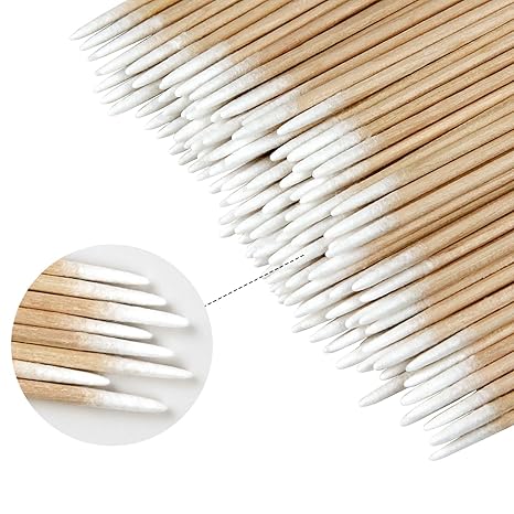 Bamboo Cotton Swabs- Brow Tinting Detail Cleaning Swabs