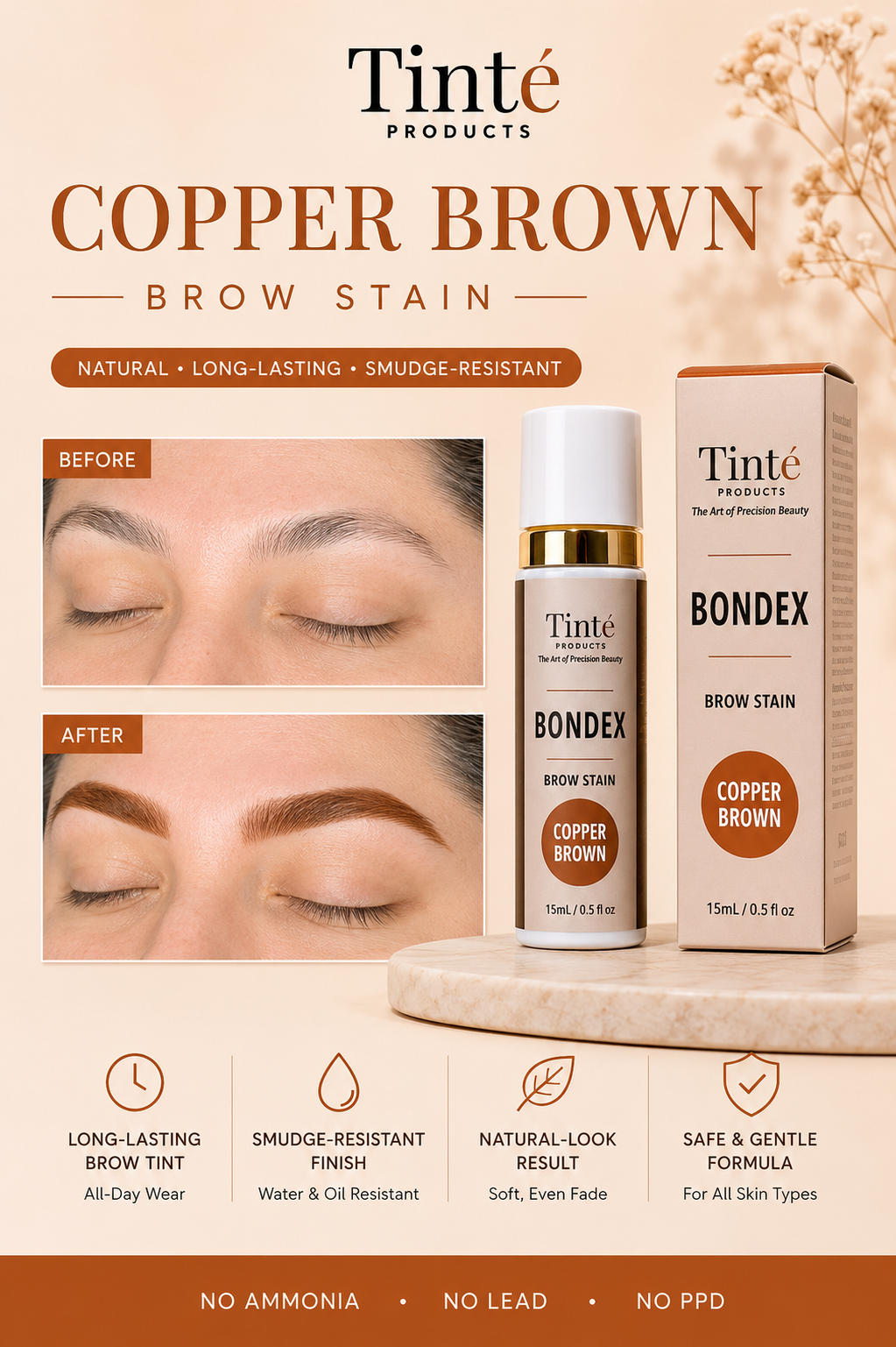 TINTÉ BONDEX BROW STAIN