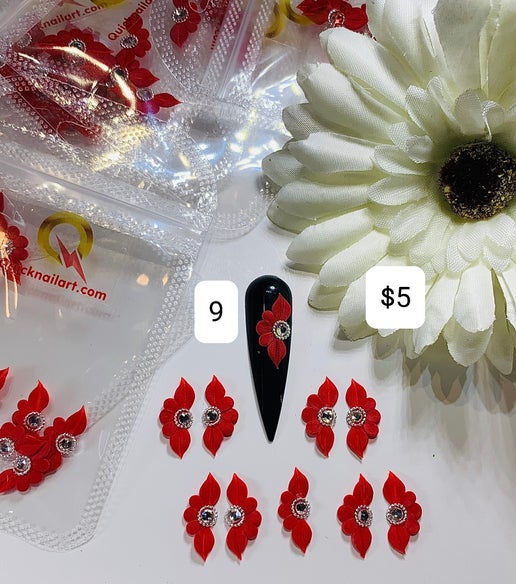 3D Flowers Handmade Acrylic
