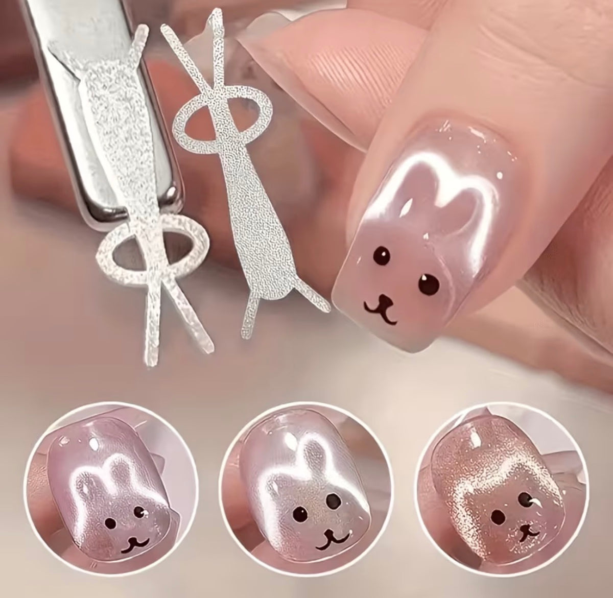 Rabbit & Bear Cateye Magnet Tool Set
