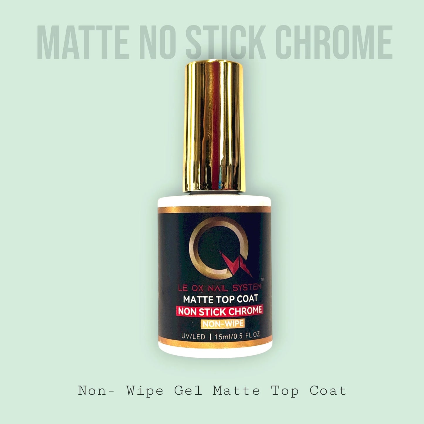 MATTE NON STICK CHROME GEL TOP COAT