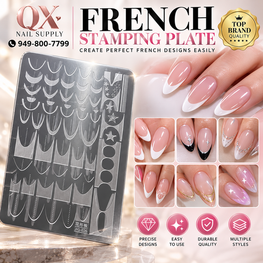 French Stamping Plate - PRE-ORDER (Ships by Nov 7)