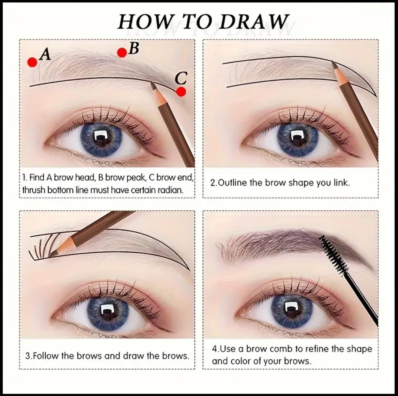 BROW PENCIL- DARK BROWN