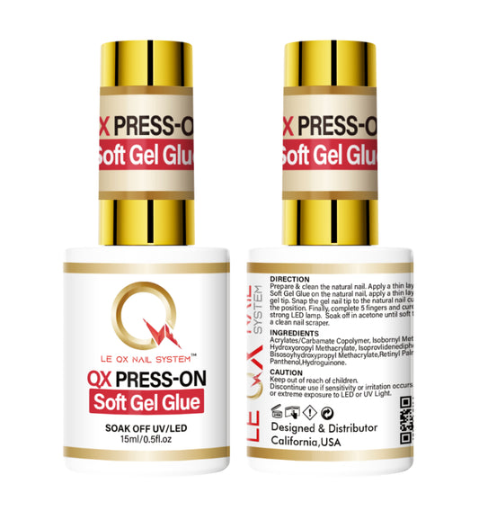Soft Gel Press-on Glue. LIMITED Deal. Buy 10 free 1