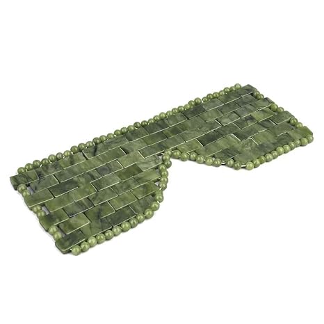 JADE Mask-Large Facial Cooling Mask with 100% Real Jade for Hot & Cold Therapy
