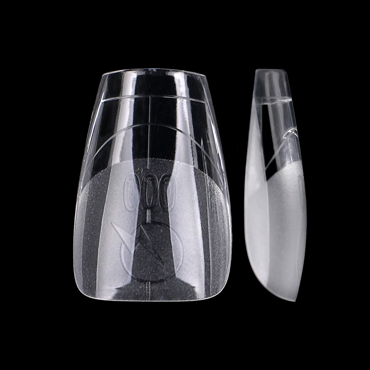 ĐẦU MÓNG QX CHUYÊN NGHIỆP - COFFIN NGẮN - TRONG SUỐT - 750 CÁI - MỜ NHẸ - 15 KÍCH CỠ - CÓ VẠCH HƯỚNG DẪN - MUA 1 TẶNG 1