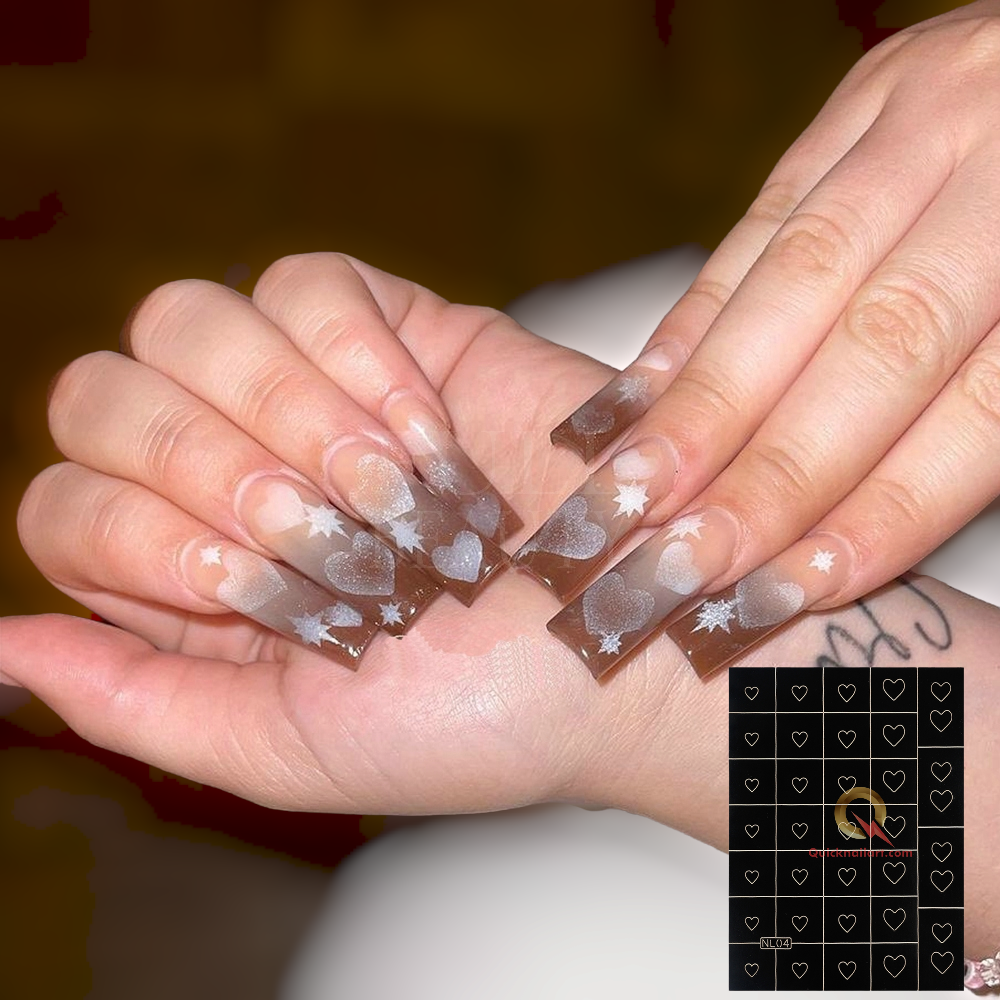 Special 3D Gel 3in1- Ombre- Painting - Stamping - FREE 10 reusable decals set