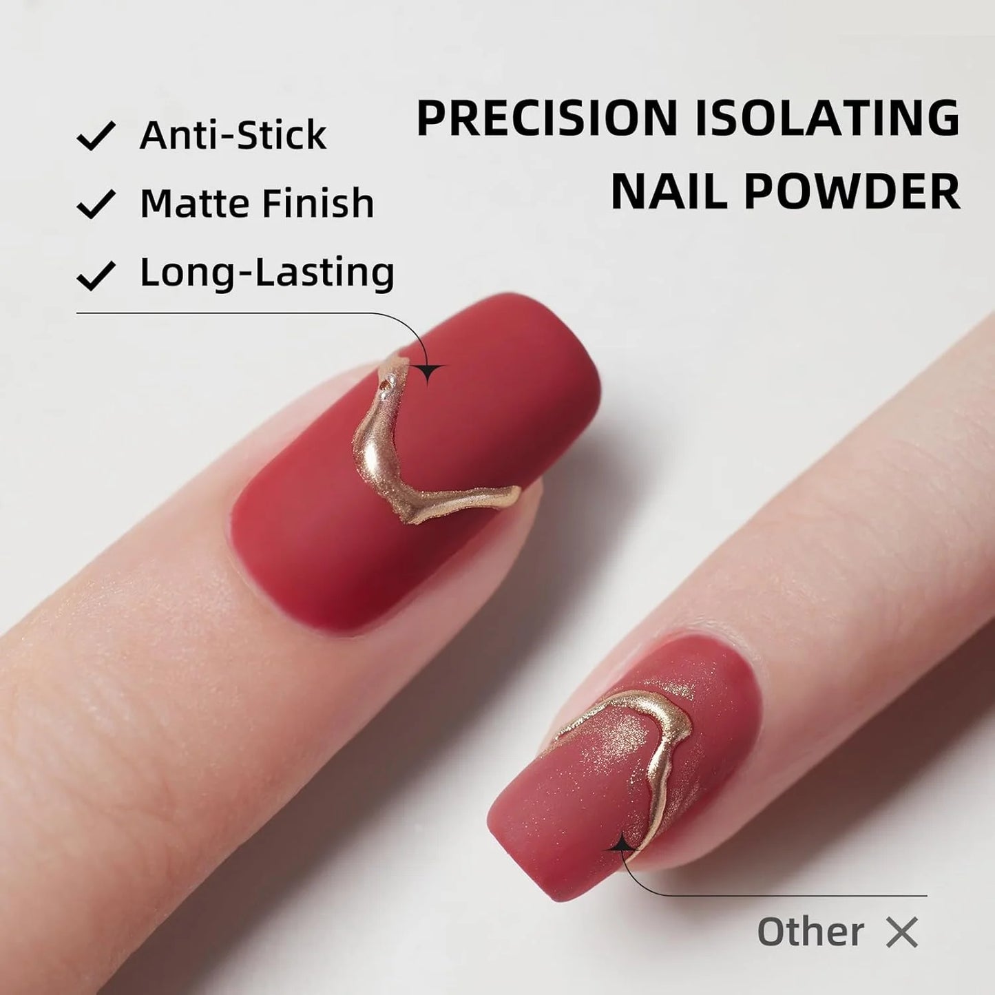MATTE NON STICK CHROME GEL TOP COAT