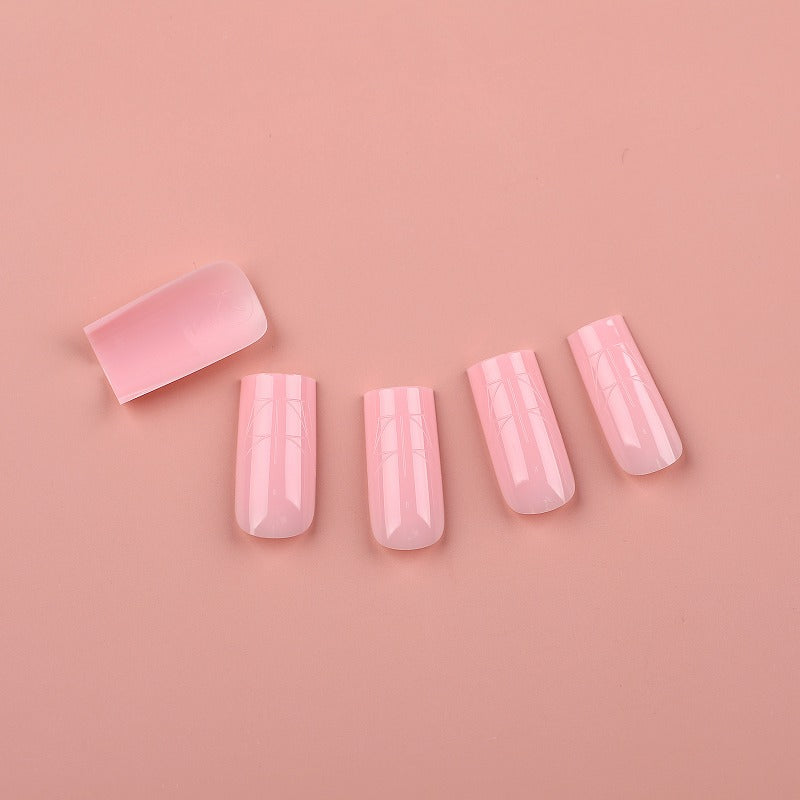 PRO QX TIPS- MEDIUM SQUARE-SAKURA PETALS-750 PCS- HALF MATTE- 15 SIZES - PRO GUIDE LINES- BUY 3 FREE 1 Copy Copy