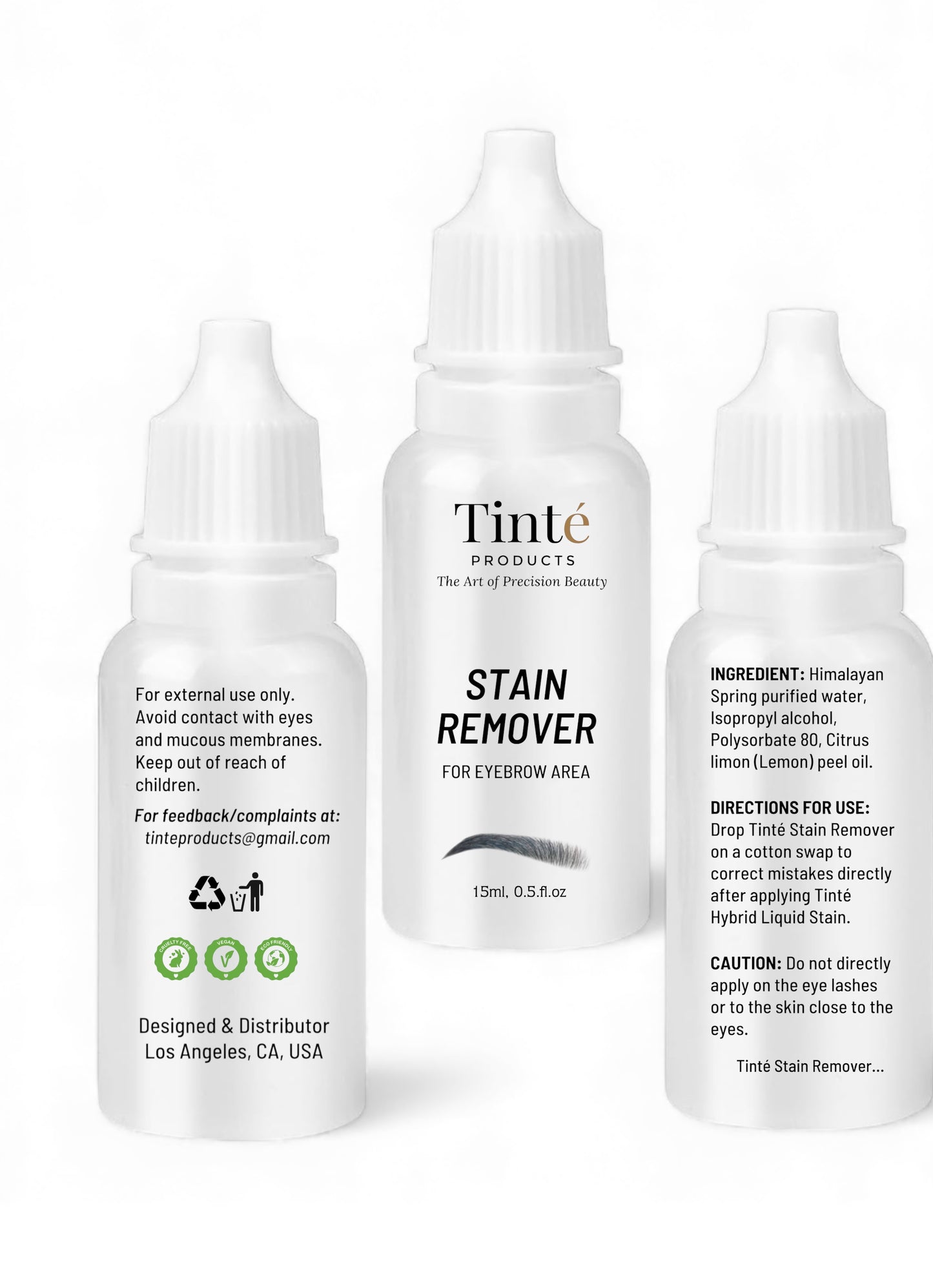 STAIN REMOVAL - FOR STAIN INK & BROW AREA