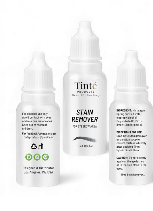 STAIN REMOVAL - FOR STAIN INK & BROW AREA