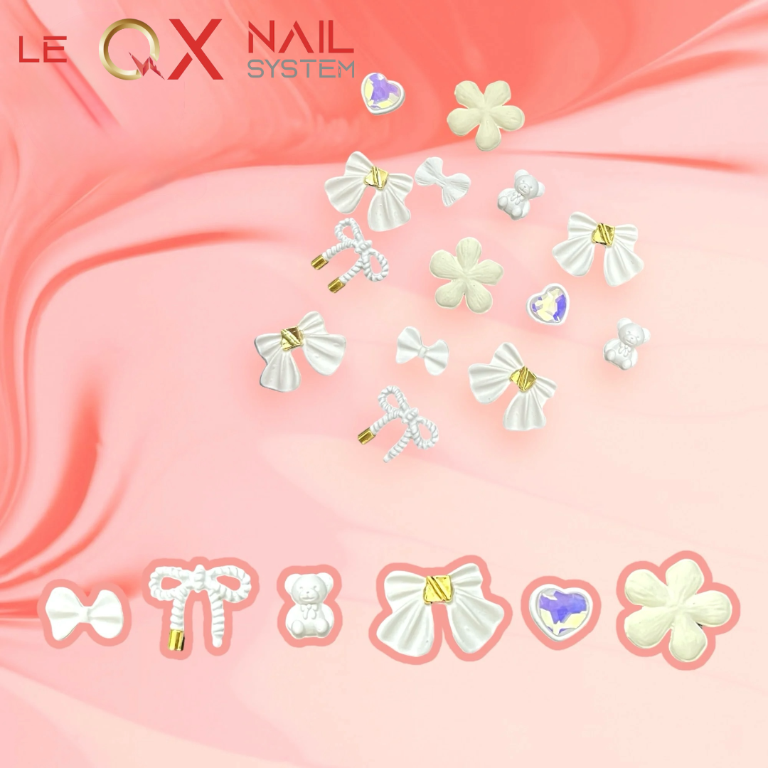 Mixed 3D Cute Nail Charms