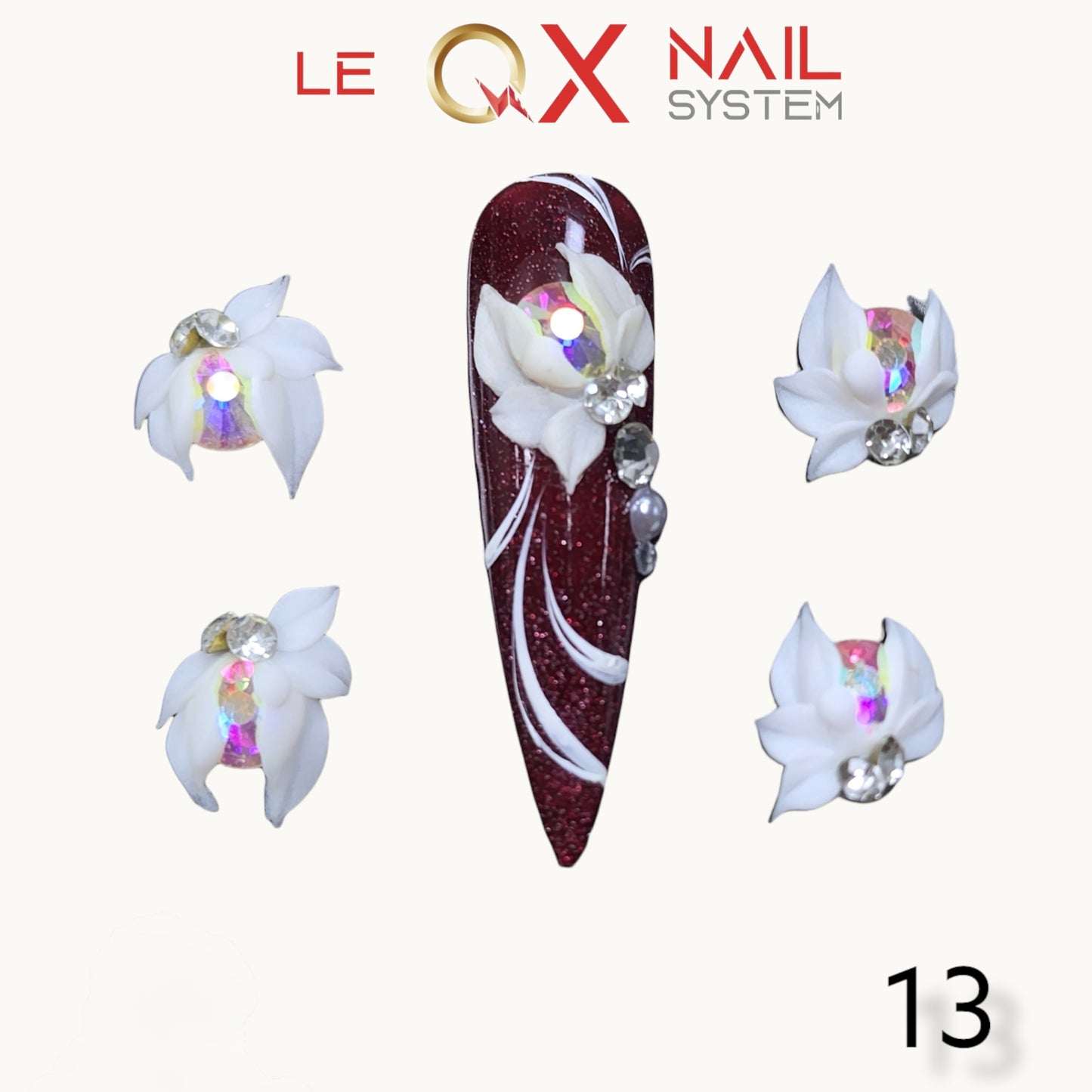 3D Flowers Acrylic HOT DEAL BUY 10 Free 5 - #1 to #30