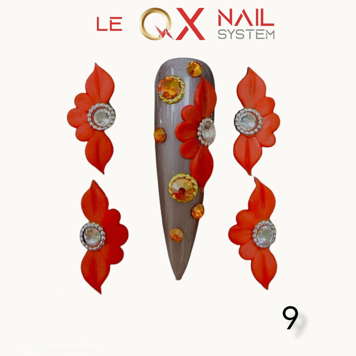 3D Flowers Acrylic HOT DEAL BUY 10 Free 5 - #1 to #30