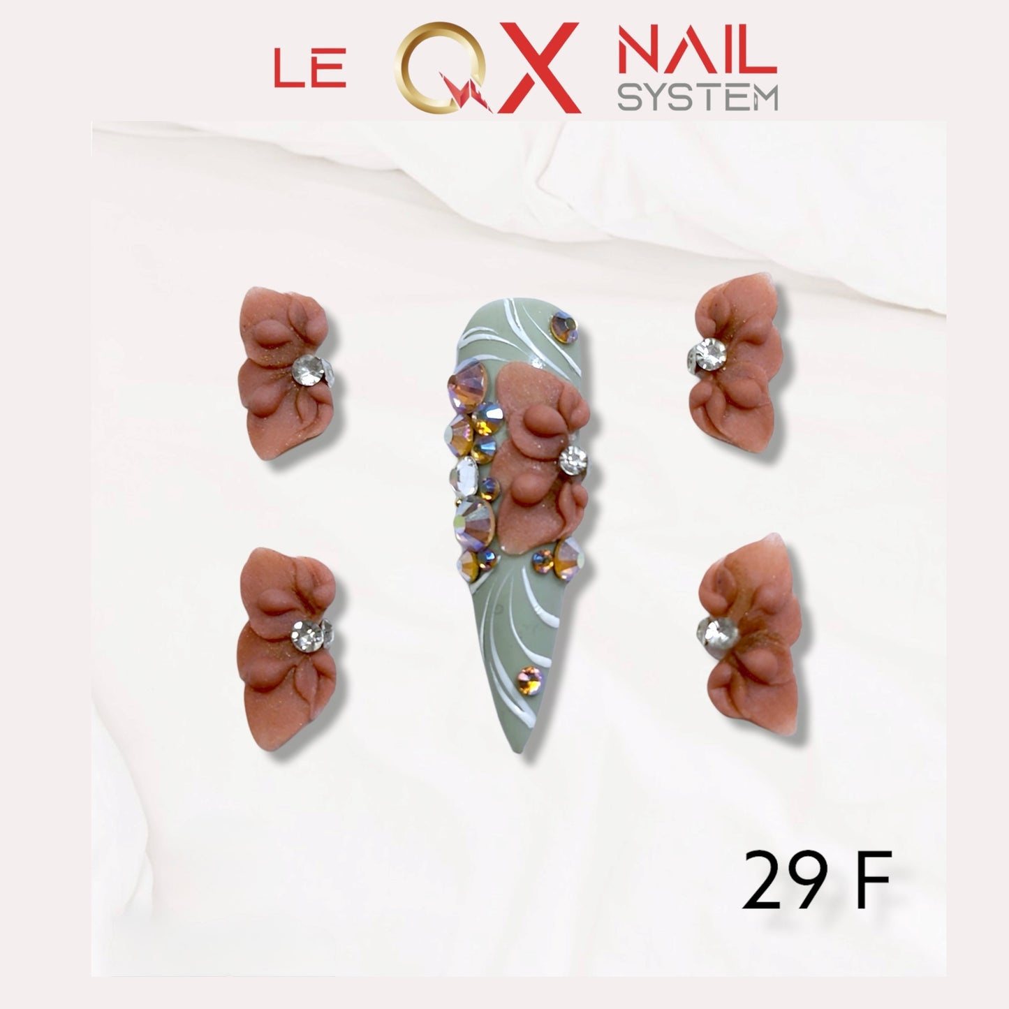 3D Flowers Acrylic HOT DEAL BUY 10 Free 5 - #1 to #30