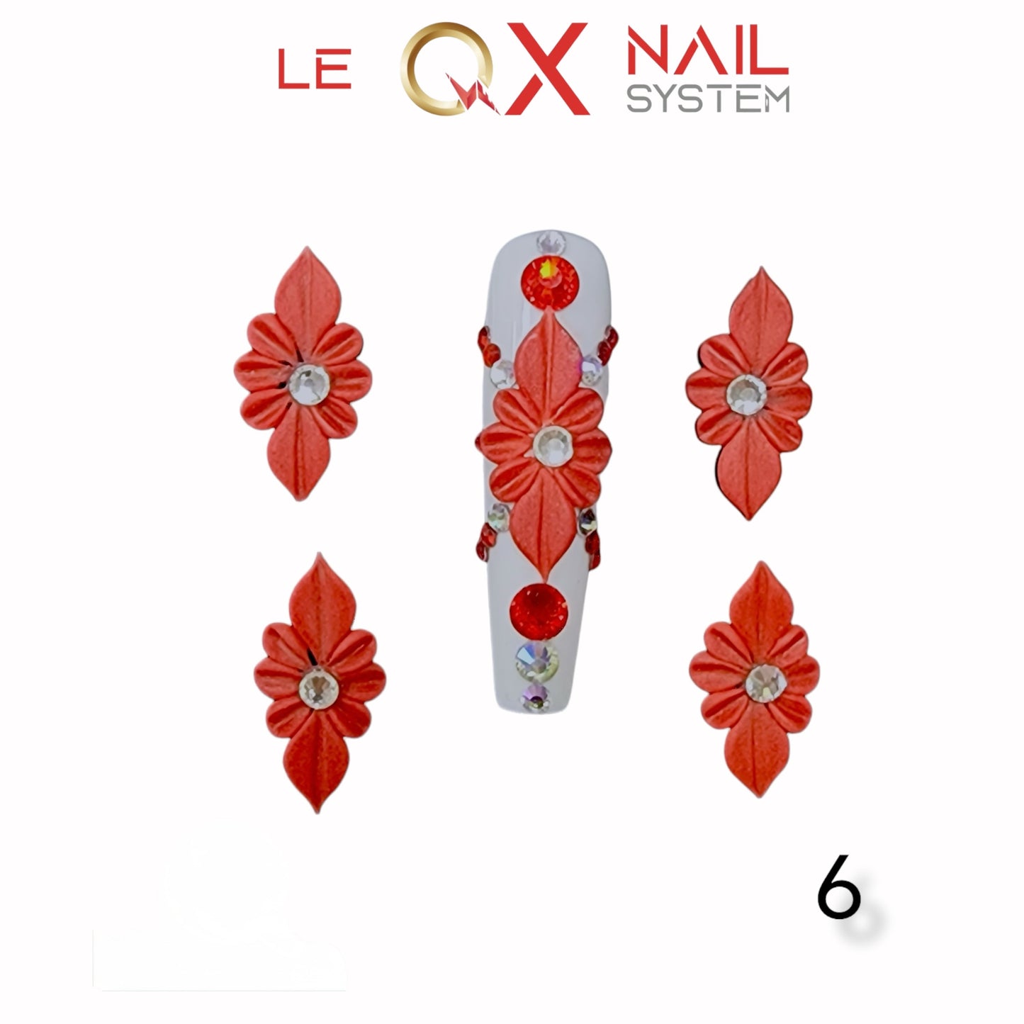 3D Flowers Acrylic HOT DEAL BUY 10 Free 5 - #1 to #30