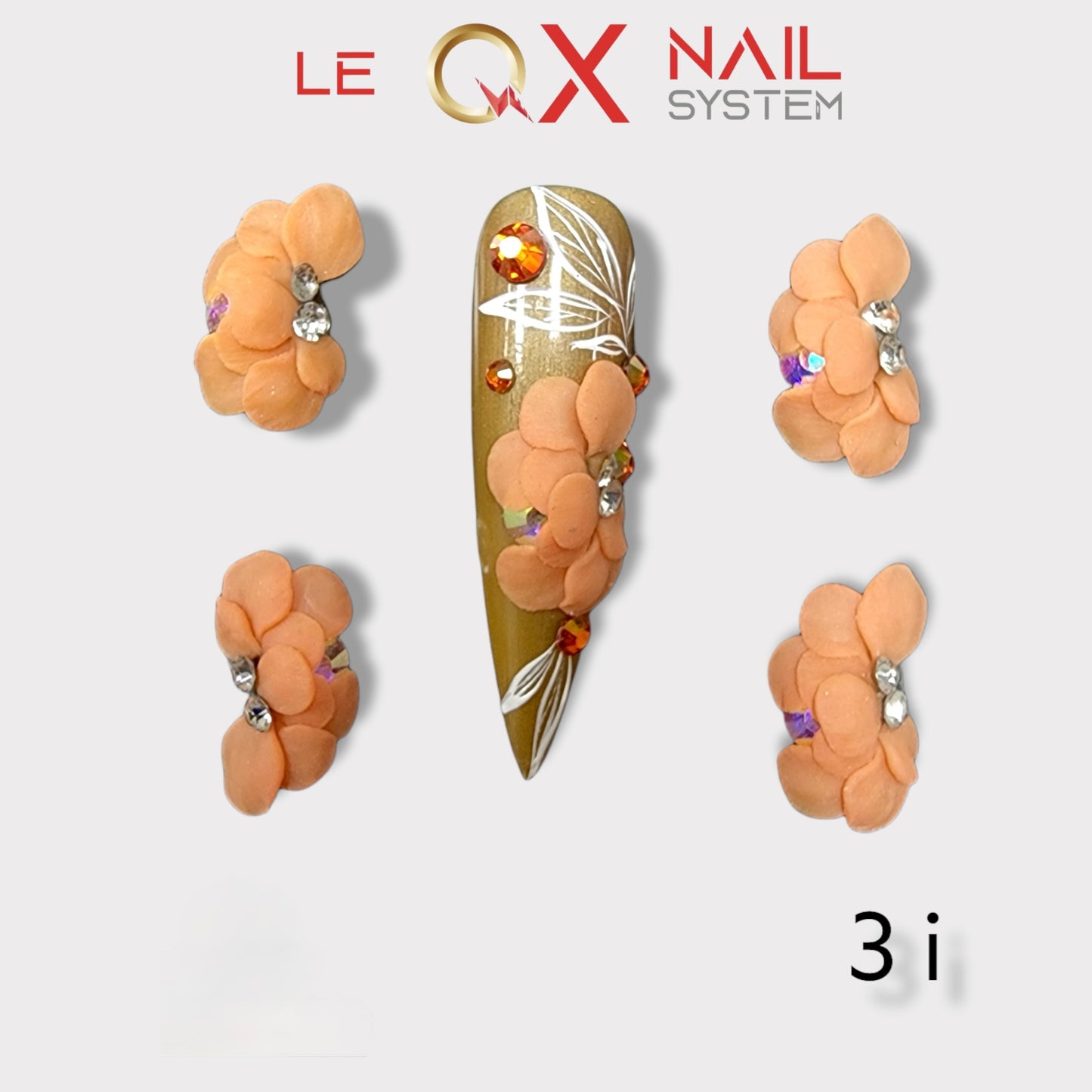 3D Flowers Acrylic HOT DEAL BUY 10 Free 5 - #1 to #30