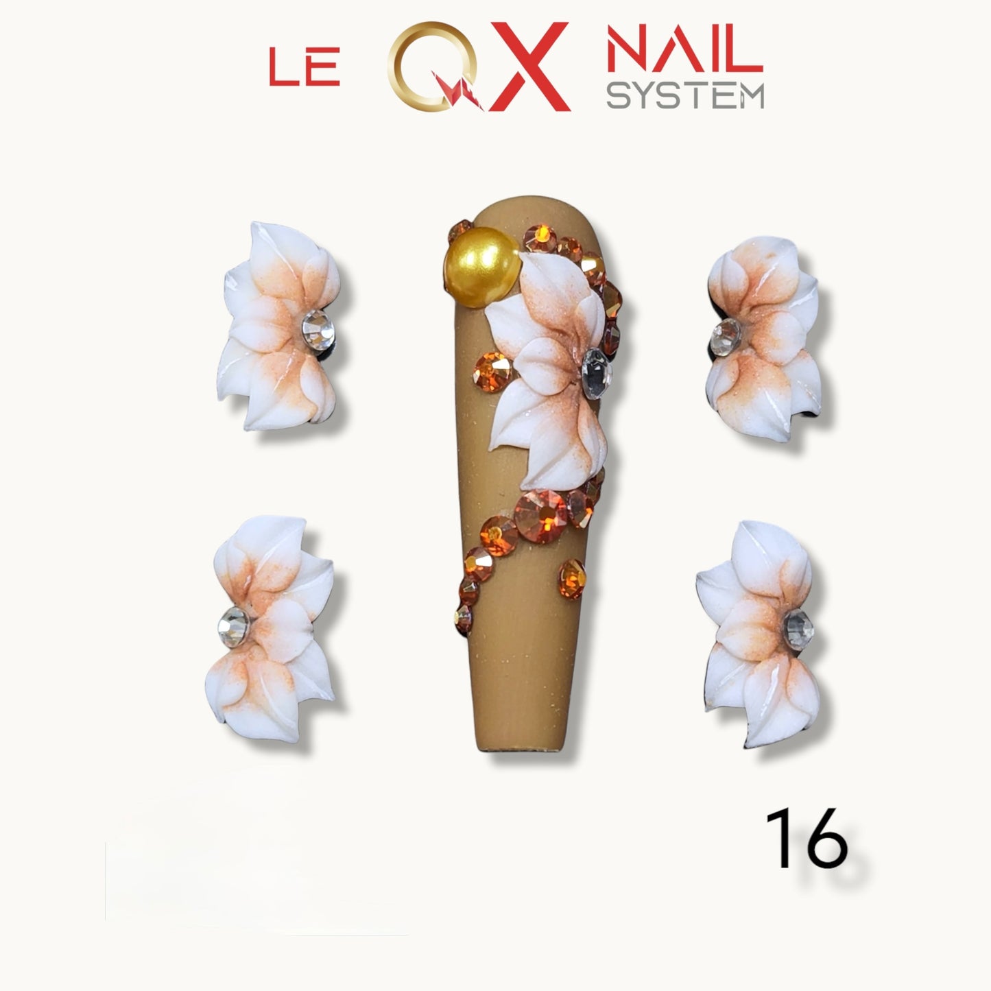 3D Flowers Acrylic HOT DEAL BUY 10 Free 5 - #1 to #30