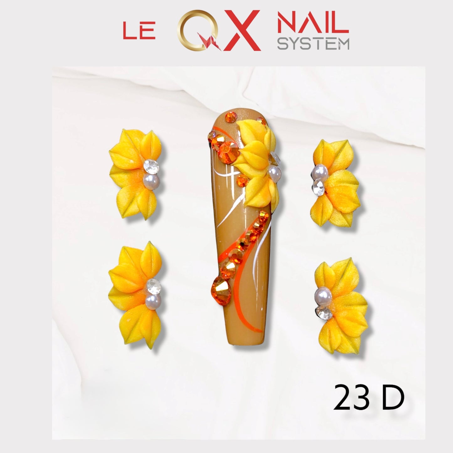 3D Flowers Acrylic HOT DEAL BUY 10 Free 5 - #1 to #30