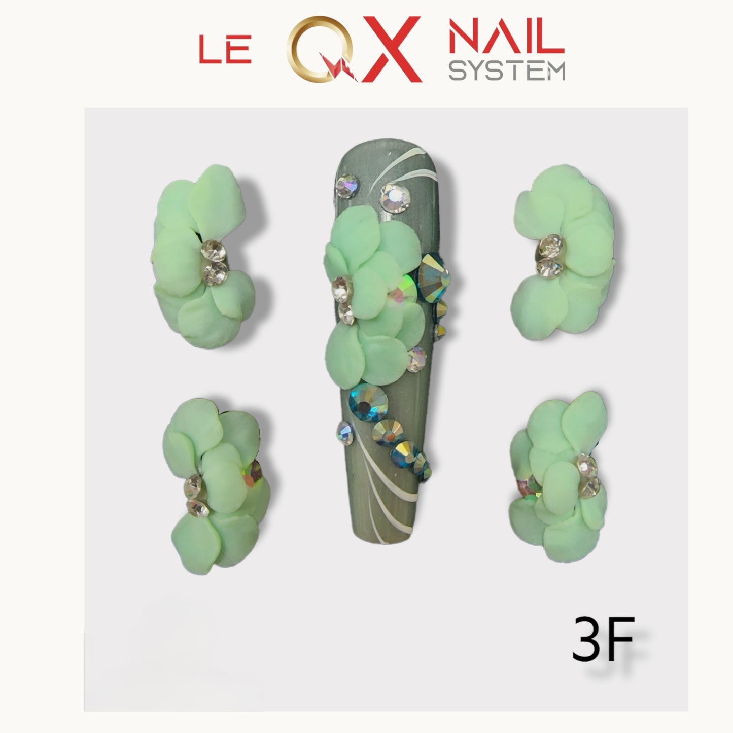 3D Flowers Acrylic HOT DEAL BUY 10 Free 5 - #1 to #30