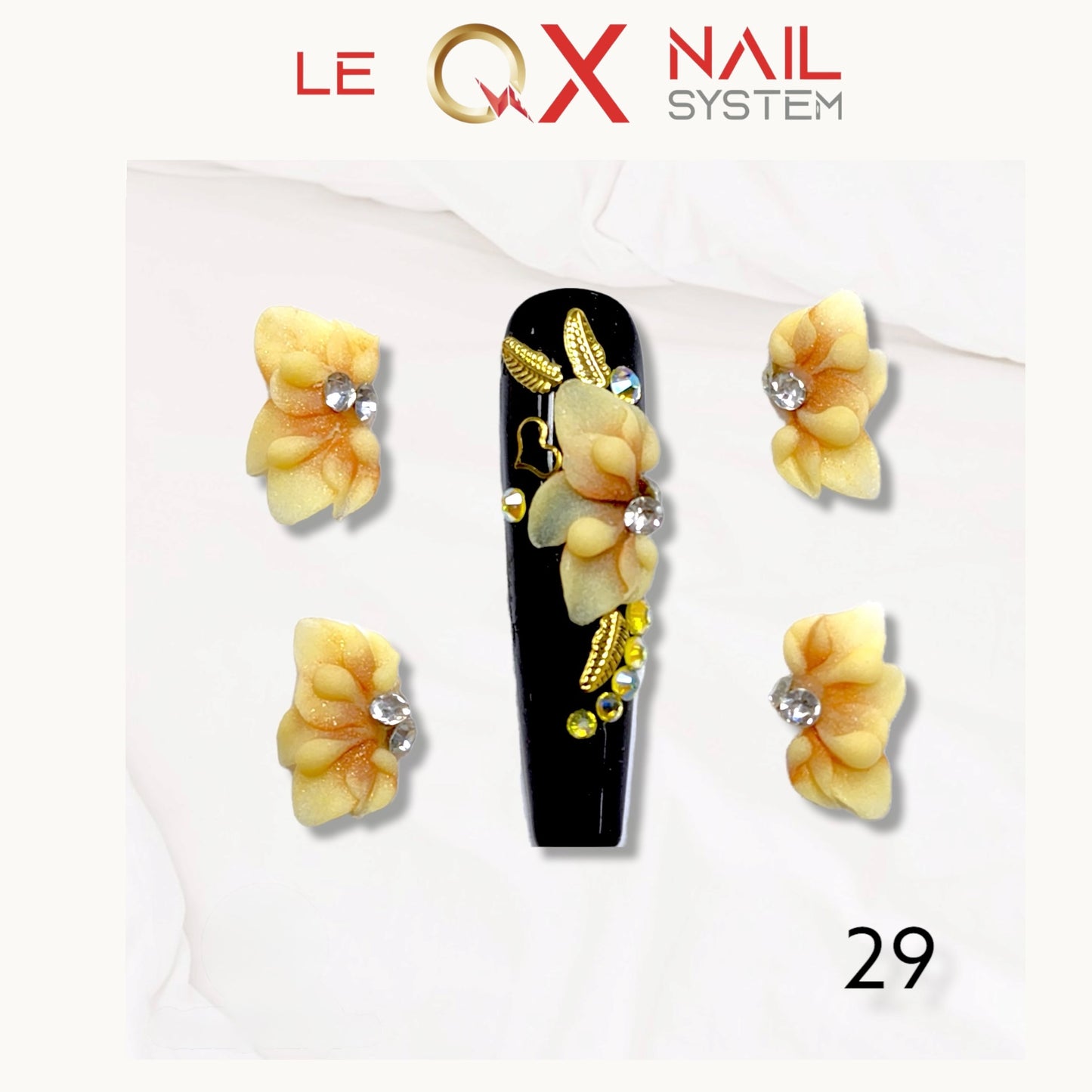 3D Flowers Acrylic HOT DEAL BUY 10 Free 5 - #1 to #30