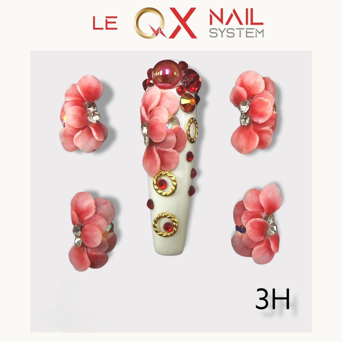 3D Flowers Acrylic HOT DEAL BUY 10 Free 5 - #1 to #30