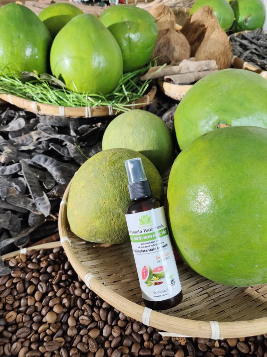 Herbal Shampoo- Conditioner- Pomelo Tonic Water- Hair Growth combo