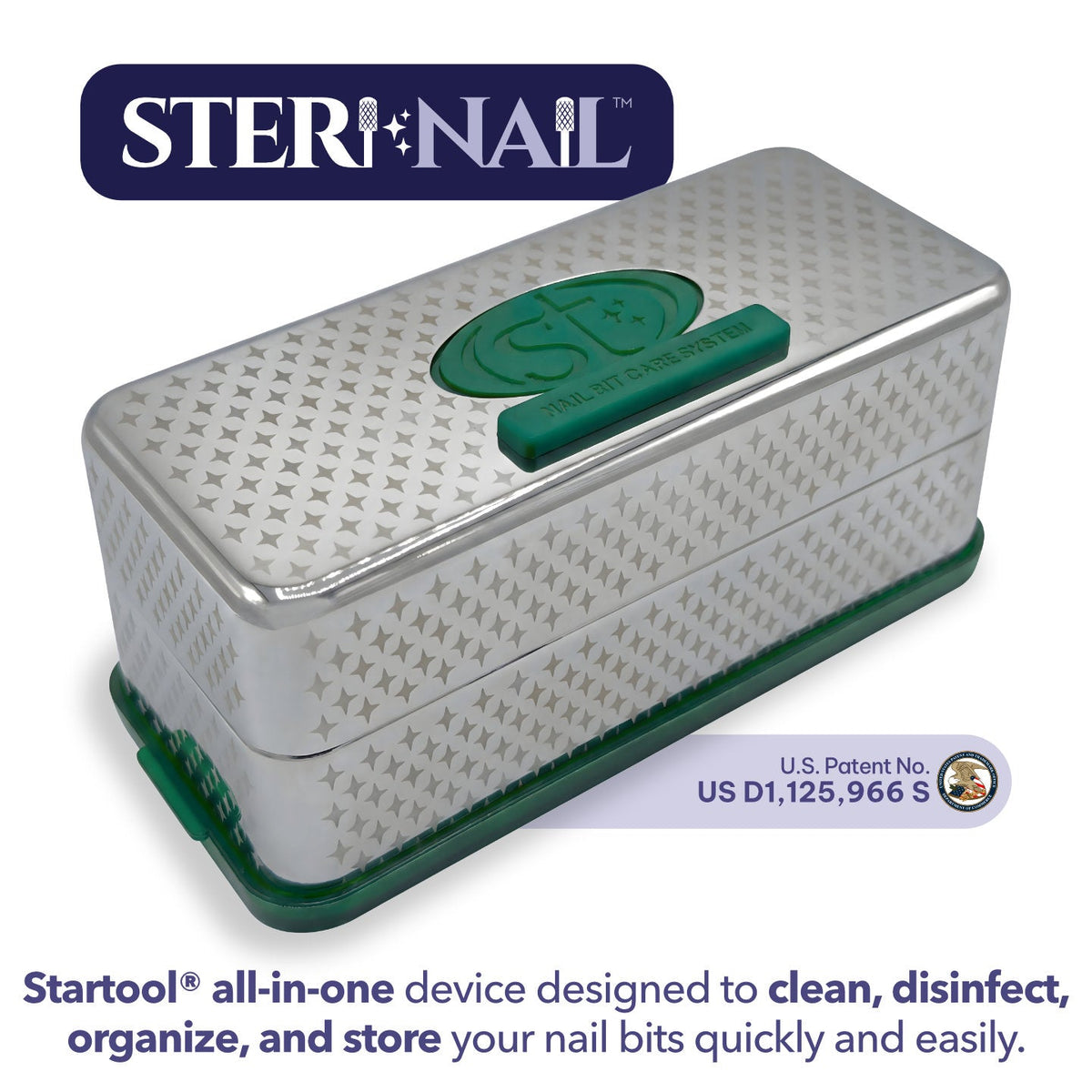 SteriNail nail bit sanitize box by Startool