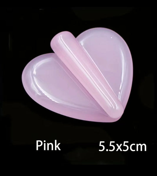 Heart Shape Nail Art Metal Slice Rivet Embossed Mold Metal Frame Bend Curve