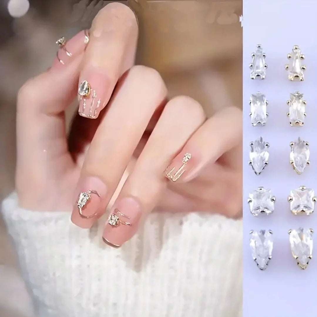 RHINESTONE SET CHARMS-120PCS