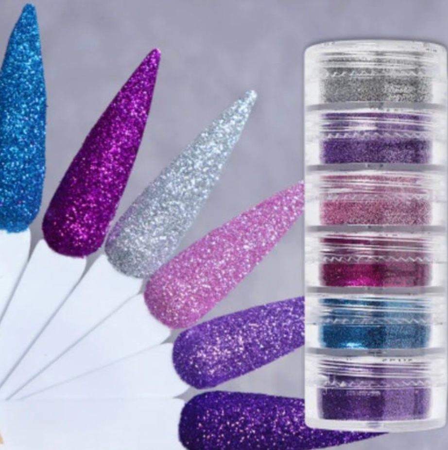 Glitter Mix Set 6 Colors