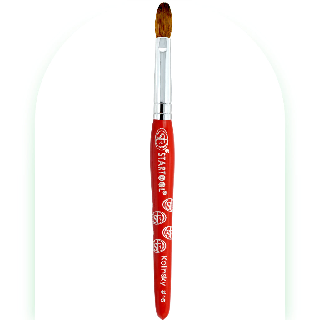 STARTOOL Firestorm Acrylic Brush #16 crimped